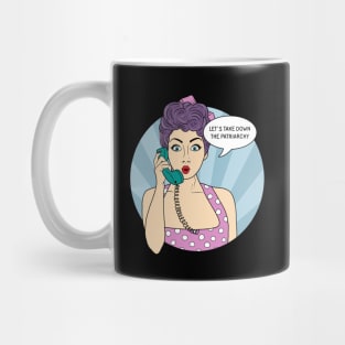 Smash the Patriarchy - Pop art Mug